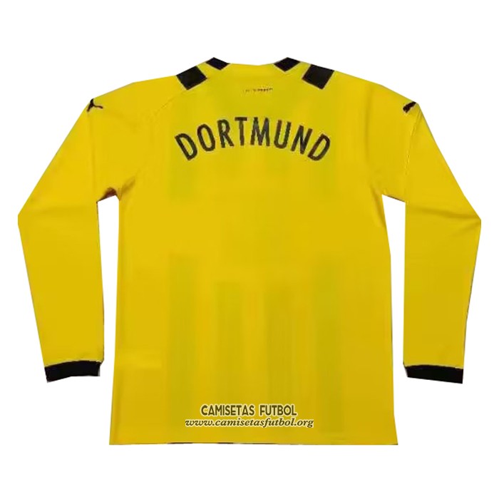 Camiseta Borussia Dortmund Primera Manga Larga 2022/2023